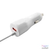 Kép 1/3 - CANYON CNE-CCA033W autós töltő, Lightning kábellel, 1db USB port, 12-24 V
