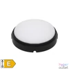 Kép 1/3 - Home RCC 18 LED/BK LED fali és mennyezeti lámpa, 18 W, 2000 lm, IP65, 4000 K, kerek, fekete