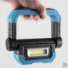 Kép 5/8 - Home FLB 10C újratölthető COB LED fényvető, 2 x 5 W, 500 lm - 4 óra, 1000 lm - 2 óra, 5000 mAh