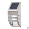 Kép 3/3 - Home FLP30SOLAR napelemes LED lámpa, 30 lm, PIR mozgásérzékelő, 3-5m, 2 db hidegfehér SMD LED, energiatakarékos, fém + műanyag, IP44