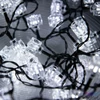 Kép 1/3 - Home KII50CUBE dekorációs fényfüzér, hidegfehér, 50 LED, + 50 akril kocka dekoráció, beltéri