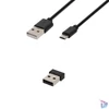 Kép 6/6 - Home URCAIR2 SMART távirányító, 2in1, egér, billentyűzet, tölthető, légegér, air mouse, világító billentyűzet