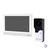 Kép 1/4 - Home DPV260 7 colos videó-kaputelefon szett, éjszakai kameramóddal, 30 féle csengetési dallammal, kitekintő funkcióval, érintőgombokkal, bővíthető
