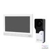 Kép 1/4 - Home DPV260 7 colos videó-kaputelefon szett, éjszakai kameramóddal, 30 féle csengetési dallammal, kitekintő funkcióval, érintőgombokkal, bővíthető