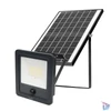 Kép 1/5 - Home FLP1800SOLAR napelemes LED reflektor, 112 db SMD LED, 1800lm, mozgásérzékelő, IP65 védettség, szolárpanel, távirányítható