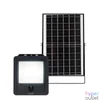 Kép 2/5 - Home FLP1800SOLAR napelemes LED reflektor, 112 db SMD LED, 1800lm, mozgásérzékelő, IP65 védettség, szolárpanel, távirányítható