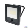 Kép 3/5 - Home FLP1800SOLAR napelemes LED reflektor, 112 db SMD LED, 1800lm, mozgásérzékelő, IP65 védettség, szolárpanel, távirányítható
