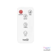 Kép 4/4 - Home TWFR100B oszlopventilátor, 45 W, 3 sebességfokozat, távirányító, kikapcsolás időzítés, oszcillálás, nagy méretű kijelző