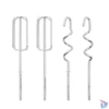 Kép 4/4 - Home HGKM40 kézimixer, 400 W, 5 sebességfokozat, habverő és dagasztó karok, kioldó gomb