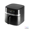 Kép 1/4 - Home HGAF8 digitális air fryer, forrólevegős fritőz, 8 liter kapacitás, 2000 W, hőmérsékleti tartomány 80 – 200 °C