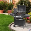 Kép 5/5 - Home GRG01 gázgrill, 3 főégővel, 1 oldalégővel, 3,2 kW teljesítmény égőnként, nyomásszabályozó készlettel