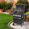 Kép 5/5 - Home GRG01 gázgrill, 3 főégővel, 1 oldalégővel, 3,2 kW teljesítmény égőnként, nyomásszabályozó készlettel
