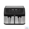 Kép 2/4 - HOME HGAF29 duplakosaras forrólevegős sütő, 2 x 4,5L, 2000 W, digitális vezérlés, 8 féle üzemmód