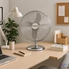 Kép 2/2 - Techwood TVI-335 fém asztali ventilátor, 30 cm-es lapátátmérő, 45 W, 3 sebesség, oszcillálás, hálózati tápellátás