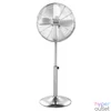 Kép 1/2 - Techwood TVI-455 fém álló ventilátor, 40 cm-es lapátátmérő, 50 W, 3 sebesség, oszcillálás, hálózati tápellátás