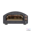 Kép 3/6 - HOME HGPZ02 elektromos pizzakemence, 2000W, max. 380 °C, IPX4 védelem, 33x33 cm sütési felület, 1,5 cm-es Cordierite pizzakő, rozsdamentes ajtó