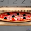 Kép 4/6 - HOME HGPZ02 elektromos pizzakemence, 2000W, max. 380 °C, IPX4 védelem, 33x33 cm sütési felület, 1,5 cm-es Cordierite pizzakő, rozsdamentes ajtó