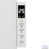 Kép 3/4 - HOME FKIR450 hordozható/fali infrasugárzó fűtőtest, 450 W, Wifi, digitális termosztát, gyerekzár, LED kijelző, távirányító