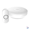 Kép 2/2 - Honeywell Home DCR313N vezeték nélküli csengő, 150m hatótáv, 84 dB, 6 dallam, LED jelzőfény, IP55, 868 MHz
