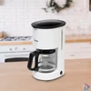 Kép 6/6 - Midea MA-D1502AW kávéfőző, 1000 W, 1,25 literes, melegentartó talapzat, Pause 'n Serve funkció, fehér-fekete