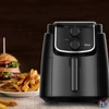 Kép 2/5 - Midea MF-TN35D air fryer, forrólevegős fritőz, 3,5 literes sütőkosár, állítható hőmérséklet 200 °C-ig, 1500 W, fekete