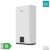 Kép 1/6 - MIDEA D80-20ED6 SMART elektromos vízmelegítő, bojler, 2000 W, 74 liter, applikációval vezérelhető, 2 víztartály, LED kijelző