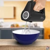 Kép 2/3 - Midea HM0293N kézi mixer, 5 sebesség + turbó fokozat, 400 W, fekete