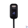 Kép 2/4 - SAL FMBT MIC autós kihangosító és töltő, beépített vezetékes mikrofon, feszültségmérő, Siri, Google Assistant, dupla USB gyorstöltő