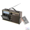 Kép 4/5 - SAL RRT 11B retro kazettás rádió, multimédia lejátszó, kazettás magnó, beépített mikrofon, hangrögzítés, AUX, USB/MicroSD