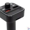 Kép 4/4 - SAL FMBT 18RGB autós kihangosító és töltő, 5 in 1, FM modulátor, dupla USB gyorstöltő, feszültségmérő, basszus-kiemelés gomb