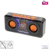 Kép 1/3 - SAL MECHAPOWER vezeték nélküli hangszóró és multimédia-lejátszó, 2 x 10 W, RGB LED, BT TWS, USB-C, ~8 óra üzemidő, superbass mélysugárzó