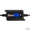 Kép 1/3 - Home SMC20 SMART akkumulátortöltő, 6-12V/2A, LCD kijelző, teljesen automatikus, minden elterjedt akkutípushoz, digitális kijelző, karbantartó töltés, kétféle csatlakozókábel
