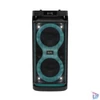 Kép 2/6 - SAL PAR2100BT party hangdoboz, 80W, beépített akkumulátor és LED fénnyel, Bluetooth, AUX és mikrofon bemenetek, 2-utas, 3 hangszóró