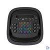 Kép 3/6 - SAL PAR2100BT party hangdoboz, 80W, beépített akkumulátor és LED fénnyel, Bluetooth, AUX és mikrofon bemenetek, 2-utas, 3 hangszóró