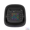 Kép 3/6 - SAL PAR2100BT party hangdoboz, 80W, beépített akkumulátor és LED fénnyel, Bluetooth, AUX és mikrofon bemenetek, 2-utas, 3 hangszóró