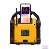 Kép 3/5 - SAL BTWORKPRO munka- és szabadidő hangszóró, multimédia lejátszó, Bluetooth, LED lámpa, power bank, IP55, ütésálló