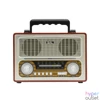 Kép 2/4 - SAL RRT3 retro táskarádió, stereo multimédia lejátszó, BT, USB/microSD, AUX, 3-sávos rádió, hálózati/elemes