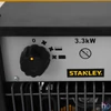 Kép 2/4 - Stanley ST-033-240-E hordozható elektromos ventilátoros ipari fűtőtest, 1650W/3300W, IPX4 védelem