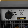 Kép 2/4 - Stanley ST-033-240-E hordozható elektromos ventilátoros ipari fűtőtest, 1650W/3300W, IPX4 védelem