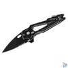 Kép 1/6 - True Utility Smartknife+, TU6869, 15 in 1, mágneses bitfej tartó, kábelcsupaszoló, homokfúvott rozsdamentes acél, 5,5 cm penge