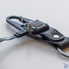 Kép 5/6 - True Utility Cliplite, TU918, kulcstartó karabiner, tölthető lámpa, 4 funkció, 47 lm COB LED, Li-ion, marhabőr szíj, rozsdamentes acélváz