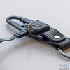 Kép 5/6 - True Utility Cliplite, TU918, kulcstartó karabiner, tölthető lámpa, 4 funkció, 47 lm COB LED, Li-ion, marhabőr szíj, rozsdamentes acélváz
