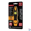 Kép 6/6 - True Utility Cliplite, TU918, kulcstartó karabiner, tölthető lámpa, 4 funkció, 47 lm COB LED, Li-ion, marhabőr szíj, rozsdamentes acélváz