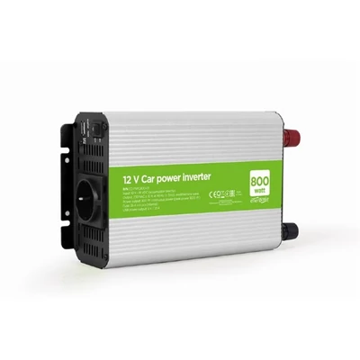 ENERGENIE Autós inverter 800W 12V, 2 db USB port