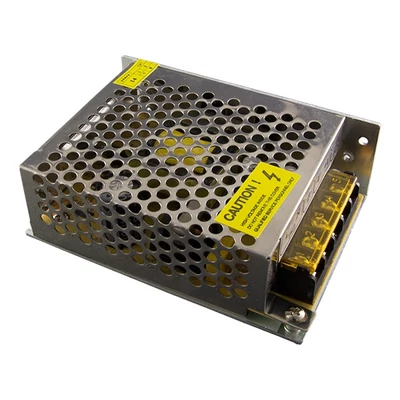 OPTONICA LED Szalag Tápegység 60W, 5A, 12V, fém házas - AC6105
