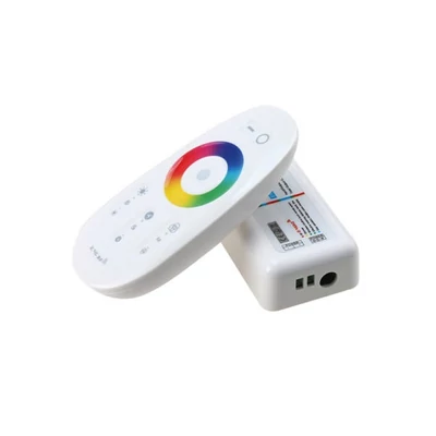 OPTONICA LED Szalag Távirányító, RGB-s 216W 18A - touch controller fehér AC6315