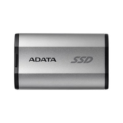 ADATA Külső SSD 1TB - SD810 (USB 3.2 Gen.2x2, R/W: 2000/2000 MB/s, IP68, Szürke)