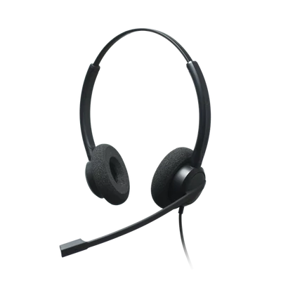 Addasound Call Center Fejhallgató QD - CRYSTAL 2732 (QD csatlakozó, Noice Cancelling mikrofon, fekete)