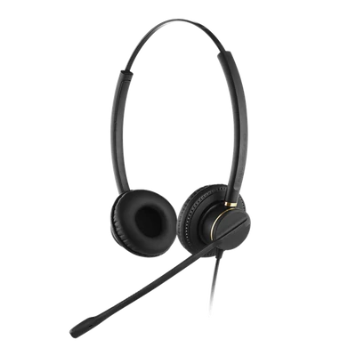 Addasound Call Center Fejhallgató QD - CRYSTAL 2872 (QD csatlakozó, Noice Cancelling mikrofon, fekete)