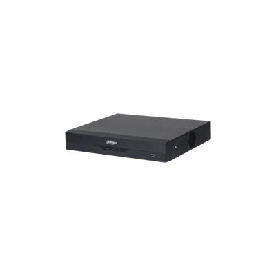 Dahua NVR Rögzítő - NVR2104HS-I2 (4 csatorna, H265+, 80Mbps rögzítési sávszélesség, HDMI+VGA, 2xUSB, 1x Sata)